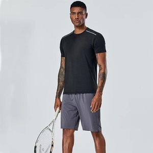 Áo thun ngắn tay bán chạy cho nam, chất liệu nhanh khô, thích hợp cho chạy bộ, tập luyện thể thao. - Product Image 3
