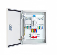 Boîtier de distribution électrique personnalisé avec réacteur économiseur d'énergie, contrôle industriel, boîte à fusibles et ATS