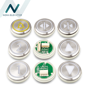 Kds300 kds50 thiết kế hiện đại thang máy đẩy nút nâng nút cảm ứng tròn màu đỏ/trắng/xanh/xanh/cam bộ phận thang máy - Product Image 1