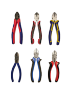 Pince coupante multifonctionnelle en acier au carbone de qualité industrielle, à dents crantées, pour électricien, personnalisable OEM, métrique 6 pouces