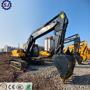 Excavadora Usada Hyundai 305LC-9T 265LC-9T 225LC-9S con Pocas Horas de Uso, Potente Excavadora para Obras de Construcción e Ingeniería - Product Image 3