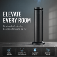 Diffuseur de parfum électrique intelligent de luxe pour la maison et les hôtels, machine à diffusion d'arômes à air froid sans eau pour huiles essentielles