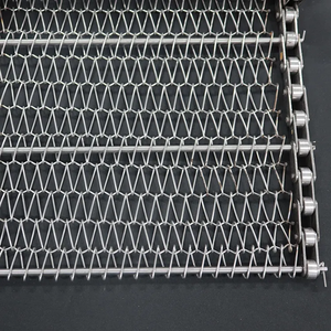 สายพานลำเลียงสแตนเลส 304 สำหรับงานหนัก สายพานลำเลียงแบบเกลียวสำหรับอาหารแช่เย็น แช่แข็ง การอบ และงานทางการแพทย์ - Product Image 6