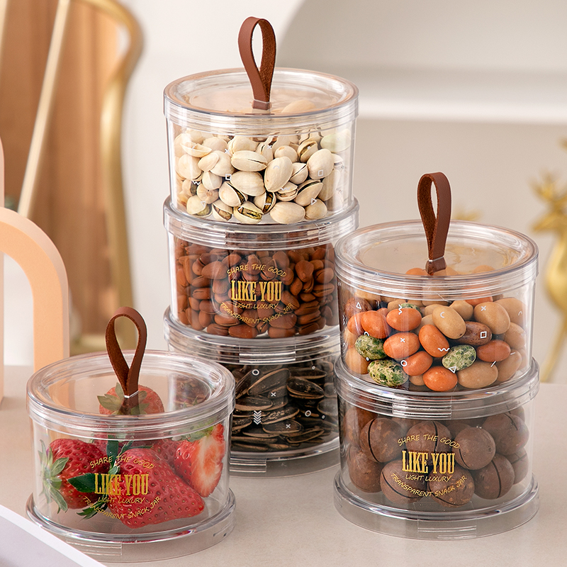 New Design Stackable Nuts Candy Fruit Airtight Food Container