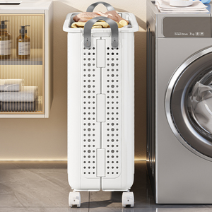 Cesta de almacenamiento de <span class=keywords><strong>ropa</strong></span> <span class=keywords><strong>sucia</strong></span>, Cubo de cambio de baño, cesta de lavandería plegable <span class=keywords><strong>para</strong></span> el hogar - Product Image 3