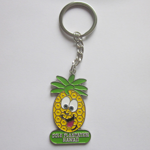 Custom Logo Keychain Vintage Style Metal Keychain with Cute Design Hard Enamel Alloy Iron Material Promotional Fashionable Print - Product Image 4