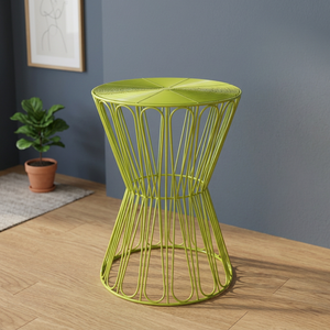 เก้าอี้ลวดเหล็กเคลือบสีฝุ่น - Product Image 4