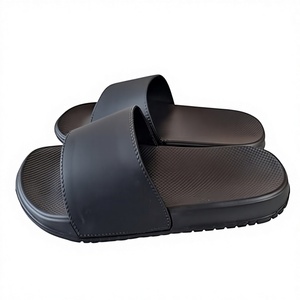 Hot Selling Platform Unisex Summer Beach & Bathroom <b>Slides</b> Sandals with Custom Logo EVA Soft Sole - Product Image 1