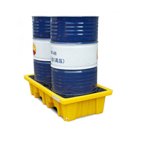Palette de confinement d'huile portable double face en HDPE Jiahe pour usage industriel