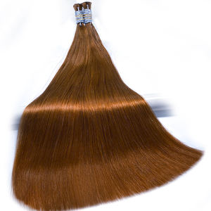 Paquetes de cabello crudo Remy de grado 12A de proveedor de Vietnam cabello humano natural liso a granel Virgen sin procesar Remy de doble dibujado - Product Image 2