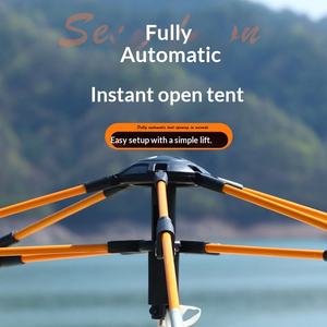 <span class=keywords><strong>Tente</strong></span> en tissu Oxford monocouche, installation automatique quatre saisons, <span class=keywords><strong>moustiquaire</strong></span> extérieure, sans installation, camping portable, 2, 3, 4 personnes - Product Image 4