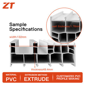 Moule d'extrusion pour profilés de fenêtres PVC/UPVC, moule en acier pour cadres de portes et fenêtres en plastique, outil et matrice d'extrusion haute performance et haute précision - Product Image 6