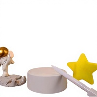 Lampe de nuit 3D en acrylique à brancher, LED blanc chaud, lampe de bureau, garantie de 2 ans, certifiée FCC, pour la chambre à coucher, le salon, la décoration de la maison