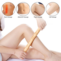 Masseur facial en bois de hêtre, bâton de massage Gua Sha avec fonction musicale pour la relaxation musculaire du dos et le bien-être