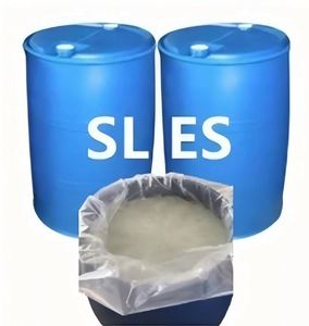 Surfactante líquido de alta calidad, lauril éter sulfato de sodio, SLES 70%, precio de pasta - Product Image 3