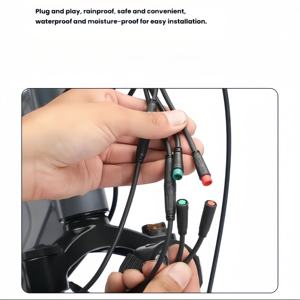 Vélo de montagne électrique à pneus larges de 26 pouces, frein à disque mécanique, acier à haute teneur en carbone, 21 vitesses, 36V 8Ah, vitesse rapide, <span class=keywords><strong>VTT</strong></span> pour adultes - Product Image 4