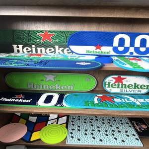 Tapis de bar personnalisé en PVC souple écologique, tapis anti-déversement, tapis carré en caoutchouc, tapis de bar personnalisés pour accessoires de bar - Product Image 6