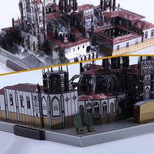 Cathédrale de Burgos modèle <span class=keywords><strong>3d</strong></span> puzzles en métal pour adultes - Product Image 3