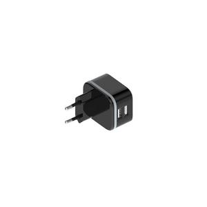 HQ-Power CHARGEUR COMPACT AVEC DOUBLE SORTIE USB 5 V - 4.8 A max. - 24 W max. -noir - Product Image 2