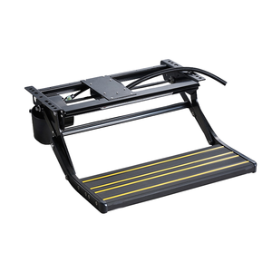 Escalón Plegable Eléctrico <span class=keywords><strong>para</strong></span> Autocaravana, Escalón Individual de Aleación de Aluminio de Alta Resistencia, Perfil de Aluminio Negro, Escalón <span class=keywords><strong>para</strong></span> Autocaravana - Product Image 1