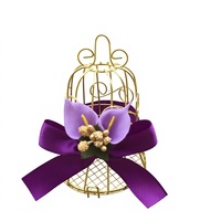Personnalisable Fer Cloche Cage À Oiseaux Fer Blanc Boîte De Bonbons De Mariage Élégant Emballage En Métal par Xilai Nouveau Chocolat Boîte Personnalisée