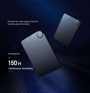 Hot Selling Card Type K2 High Definition Noise Reduction Ultra Long Standby Portable Intelligent Voice Control Recorder Pen - Product Image 4