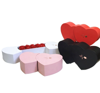 Carpetas de Cartón con Forma de Corazón de Lujo TC, Estampado UV Personalizable, Regalos para el Día de San Valentín, Día de la Madre, Bodas, TE AMO Doble