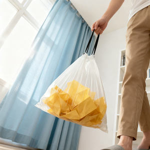 ถุงขยะแบบมีเชือกผูก หนา ทนทาน สำหรับใช้ในเชิงพาณิชย์และอุตสาหกรรม - Product Image 3