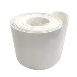 MIUKI White Polyurethane PU Fabric Conveyor Belt Food Grade For Cutting Table Vacuum PU Conveyor Belt For Cutting Machine