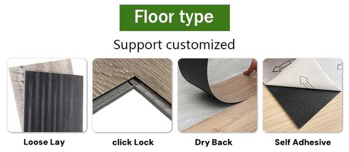 Modern Luxury PVC Oak Wood Texture Loose Lay Flooring Modern Luxury ...