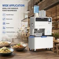 Machine à nouilles entièrement automatique et intelligente, équipement commercial de mouture de farine pour nouilles fraîches multi-variétés