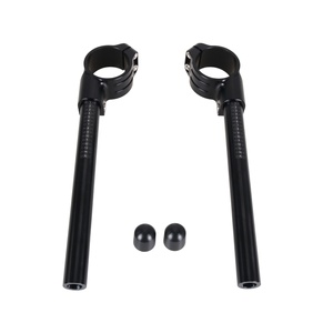 Guidon CNC réglable de 50 mm/1,96 po pour motos KAWASAKI ZX6R ZX10R/YAMAHA <span class=keywords><strong>R6</strong></span> R1, commandes de course - Product Image 1