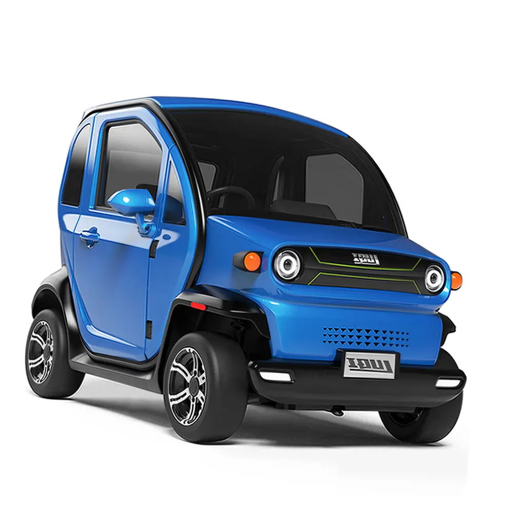 Truk Listrik Mobil Kotak Mini 2 Kursi, Penjualan Truk Pickup Listrik Kecil Cina Berat Pemuatan 1000 Kg 100Km/Jam