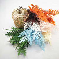 Feuilles d'Locustes Artificielles en Gros à Longue Tige pour Décoration de Mariage et d'Événements