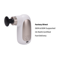 Nouveauté : Mini pistolet de massage FENLI avec moteur sans balais, rechargeable par USB, contrôle du temps - Masseur corporel pour tissus profonds