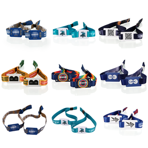 Bracelet tissé RFID tendance, peut accéder au contrôle d'accès, paiement sans argent liquide, carte NFC, bracelets en tissu - Product Image 6