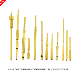 Kontaklar tip <span class=keywords><strong>2</strong></span> konnektör için elektrik anahtarı PP CP sinyal bahar sıkma terminali pabuçları ile pirinç kontak pimleri - Product Image 3