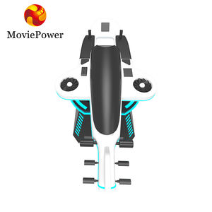 Yeni 9D VR çekim 360 720 derece dönen VR uçuş simülatörü hareket platformu hız treni uçuş simülatörü 9D VR sandalye - Product Image 5