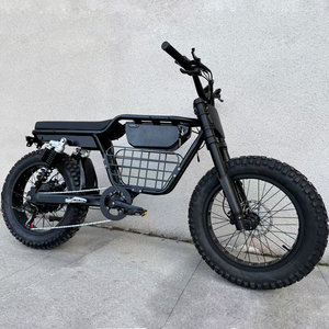 Bicicleta Eléctrica de Alta Calidad 2025, 500W-1500W, Super Absorbentes, Modelo 73, para Montaña, Nieve y Playa, con Velocidad de 50-60 km/h - Product Image 2