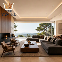 Meubles de villa personnalisés Vantel pour salon de luxe, canapé moderne, table basse, meuble TV, solution de projet pour toute la maison