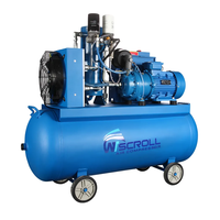 Silencio portátil 2.2KW-15KW Compresor de aire de desplazamiento silencioso