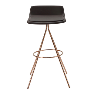 de Oro de <span class=keywords><strong>las</strong></span> piernas contemporánea de cuero hotel <span class=keywords><strong>restaurante</strong></span> de cuero negro contador altura Taburetes de bar con proveedor - Product Image 1