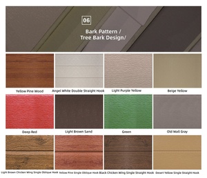 Livraison rapide, <span class=keywords><strong>isolation</strong></span> <span class=keywords><strong>thermique</strong></span>, panneau mural en métal sculpté léger et durable en mousse PU de 16 mm pour <span class=keywords><strong>maison</strong></span> conteneur - Product Image 6