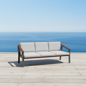 Ensemble <span class=keywords><strong>de</strong></span> canapés <span class=keywords><strong>de</strong></span> patio en aluminium imperméable moderne, meubles d'extérieur, ensemble <span class=keywords><strong>de</strong></span> canapés modulaires <span class=keywords><strong>de</strong></span> <span class=keywords><strong>jardin</strong></span> avec table basse - Product Image 3