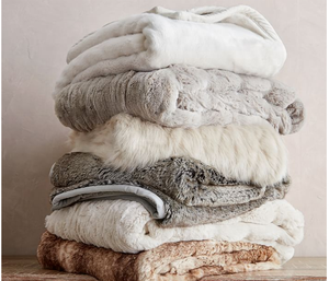 بطانية فاخرة طويلة من ريش النعام، بطانية سميكة من الفرو الصناعي الناعم - Product Image 4