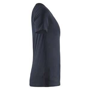 BLAKLADER-T-shirt femme 330410298600S Bleu marine foncé-EAN 7330509596128 T-SHIRTS ET POLO DE TRAVAIL - Product Image 3