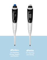 Pipette Électrique Rechargeable Haute Précision, Pipetteur Numérique Monocanal, Pipette Électronique dPette+