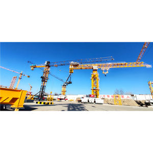 Grúa Torre Autoelevable de Plataforma <span class=keywords><strong>Plana</strong></span> Dahan QTZ125-6015 de 10 Toneladas, Altura de Elevación de 200 m, Motor de Alta Eficiencia, Equipada con PLC (Más) - Product Image 4