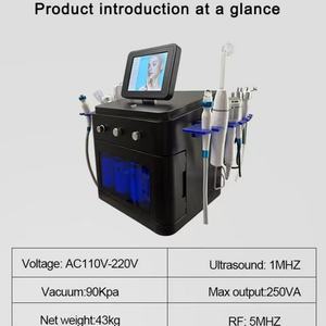 Máquina Profesional 2025 de 14 Manijas para Cuidado Facial, Dermoabrasión con Agua, Rejuvenecimiento de la Piel, Hidratación, Humectación y Limpieza al Vacío - Product Image 6