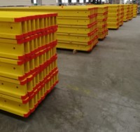 Viga de madera H20 duradera de abeto con extremos protegidos para encofrado de pared